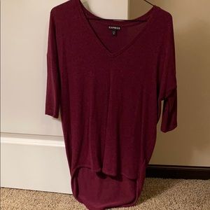 Express 3/4 sleeve top
